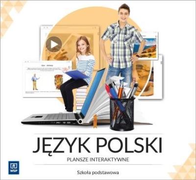 Okładka książki Język polski. Plansze interaktywne SP. WSiP