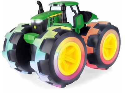Opakowanie John Deere traktor świecące opony TOMY