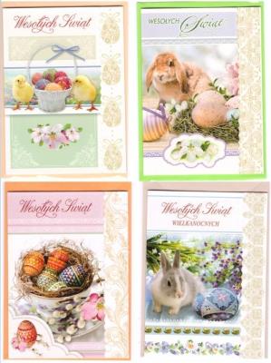 Opakowanie Karbet B6 Wielkanoc BBW świeckie (10szt) MIX