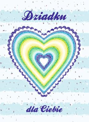 Opakowanie KARNET B6 DZIADEK SERCE