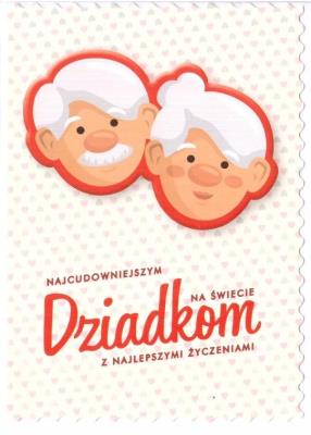 Opakowanie Karnet B6 Dzień Babci i Dziadka MIX AVANTI