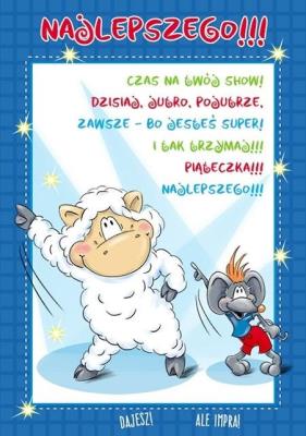 Opakowanie Karnet Smile B6 + koperta wzór nr 04