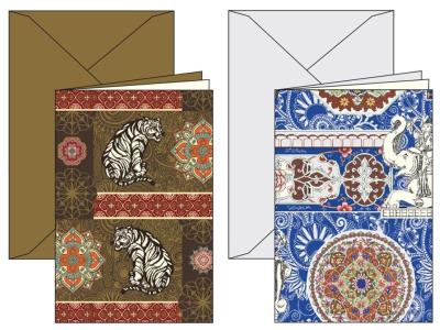 Opakowanie Karnet z kopertą 11,5x17cm Indian ROSSI