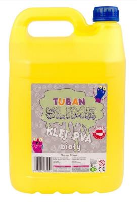 Opakowanie Klej biały PVA 5L TUBAN