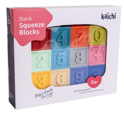 Opakowanie Klocki gumowe dla maluchów