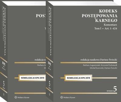 Okładka książki Kodeks postępowania karnego Komentarz Tom 1-2
