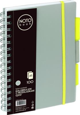 Opakowanie Kołobrulion A5/100K kratka szary GRAND