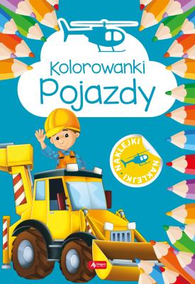 Okładka książki Kolorowanki. Pojazdy