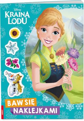 Okładka książki Kraina lodu. Baw się naklejkami