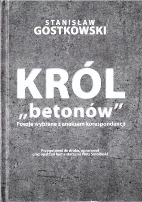 Król betonów. Autor: Stanisław Gostkowski. SmakLiter.pl Okładka książki Król betonów