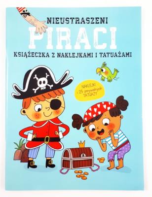 Okładka książki Książeczki z naklejkami i tatuażami Piraci