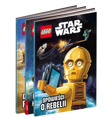 Okładka książki KSIĄŻKI LEGO STAR WARS MIX