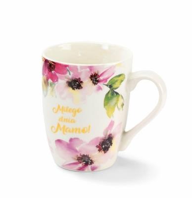 Kubek flowers Miłego dnia Mamo!. Wydawca: Jawi. SmakLiter.pl Opakowanie Kubek flowers Miłego dnia Mamo!