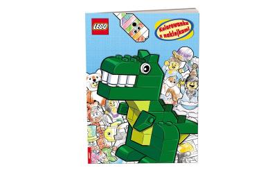 Okładka książki Lego Iconic Kolorowanka z naklejkami