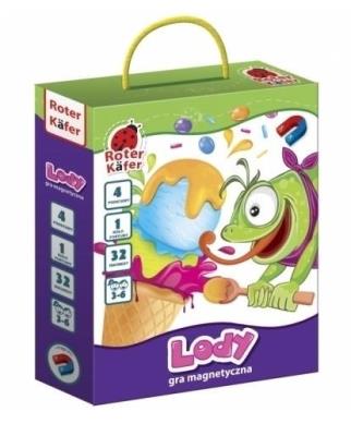 Lody gra magnetyczna. Wydawca: Roter Kafer. SmakLiter.pl Opakowanie Lody gra magnetyczna