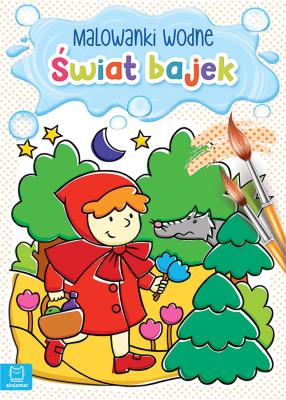 Okładka książki Malowanki wodne. Świat bajek