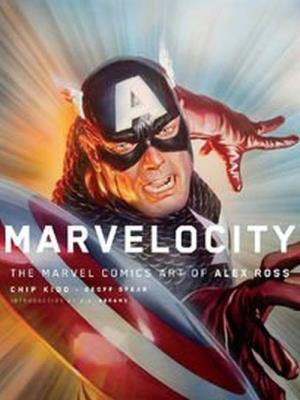 Marvelocity The Marvel Comics. Autor: Kidd Chip. SmakLiter.pl Okładka książki Marvelocity The Marvel Comics