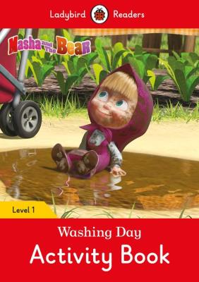 Opakowanie Masha and the Bear: Washing Day Activity Book - Ladybird Readers Level 1