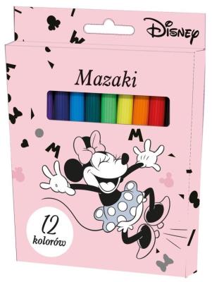 Opakowanie Mazaki Minnie Mouse 12 kolorów