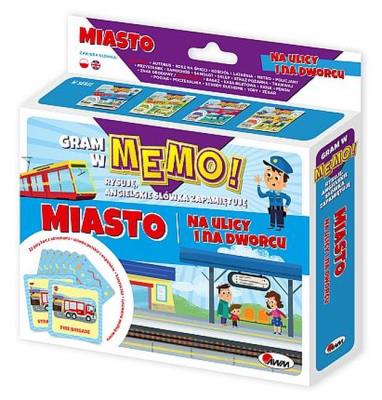 Okładka książki MIASTO NA ULICY I NA DWORCU ZESTAW EDUKACYJNY