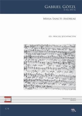 Missa Sancti Andreae. Autor: Gabriel Gotzl. SmakLiter.pl Okładka książki Missa Sancti Andreae