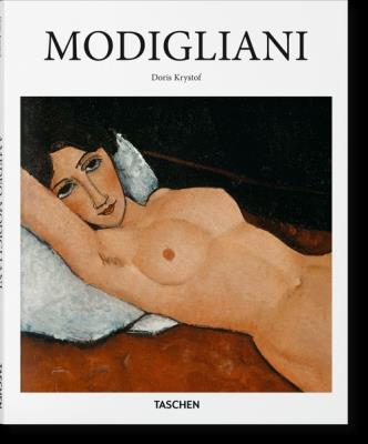 Modigliani. Autor: Doris Krystof. SmakLiter.pl Okładka książki Modigliani