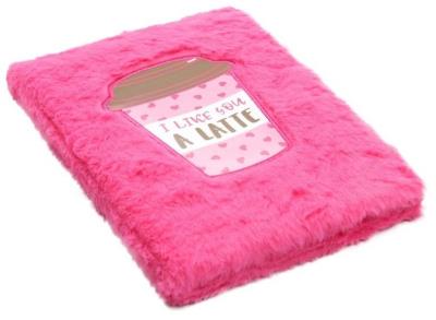 Opakowanie Notes A5/80K linia futrzana okładka Latte