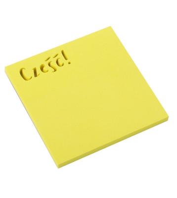 Opakowanie Notes samoprzylepny 75x75mm Cześć D.RECT