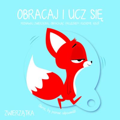 Okładka książki Obracaj i ucz się - zwierzęta
