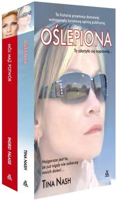 Pakiet: Oślepiona/Mój mąż potwór. Autor: Nash Tina, Falaise Ingrid. SmakLiter.pl Okładka książki Pakiet: Oślepiona/Mój mąż potwór