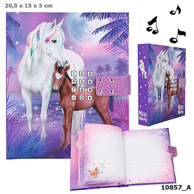 Opakowanie PAMIĘTNIK NA KOD Z DŹWIEKIEM MISS MELODY 10857A