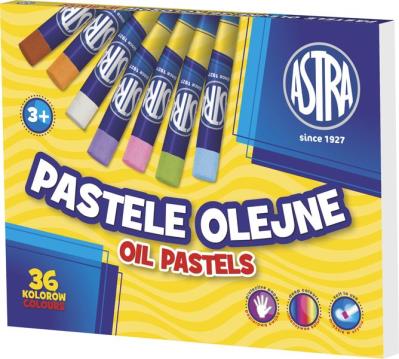 Opakowanie Pastele olejne 36 kolorów ASTRA