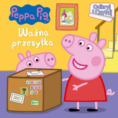 Peppa Pig Odkryj i czytaj Ważna przesyłka. Autor: Opracowanie zbiorowe. SmakLiter.pl Okładka książki Peppa Pig Odkryj i czytaj Ważna przesyłka