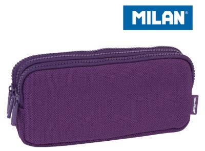 Opakowanie PIÓRNIK 3 KOMOROWY DUŻY KNIT MILAN FIOLET