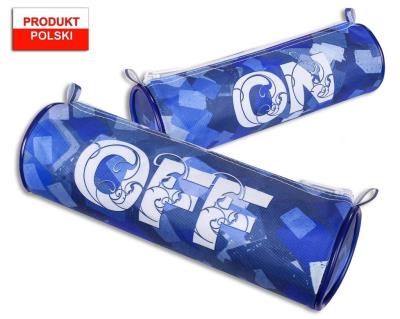 Opakowanie Piórnik szkolny WAR-1048 Niebieski WARTA