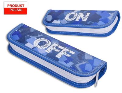 Opakowanie Piórnik szkolny WAR-1052 Niebieski WARTA