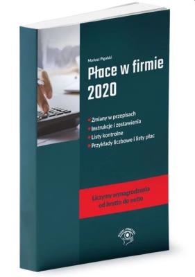 Płace w firmie 2020. Autor: Pigulski Mariusz. SmakLiter.pl Okładka książki Płace w firmie 2020