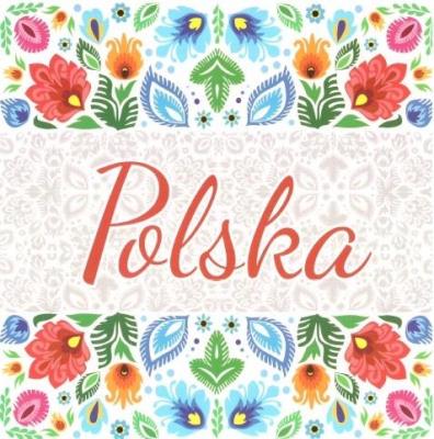 Opakowanie Pocztówka kwadrat - Łowicz