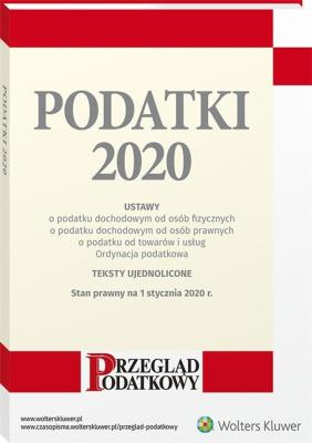 Okładka książki Podatki 2020