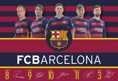Opakowanie Podkładka na biurko FC-119 FC Barca Fan 4 ASTRA