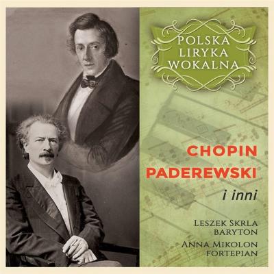 Okładka książki Polska liryka wokalna:Chopin, Paderewski i inni CD