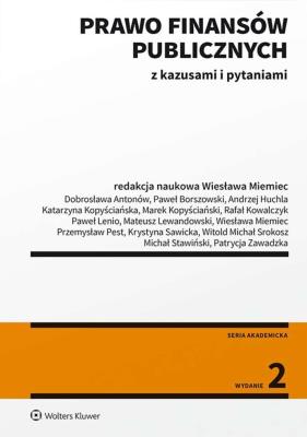 Prawo finansów publicznych z kazusami i pytaniami. Autor: Opracowanie zbiorowe. SmakLiter.pl Okładka książki Prawo finansów publicznych z kazusami i pytaniami