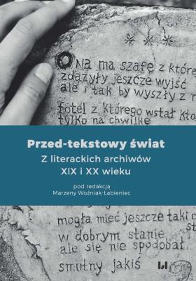 Okładka książki Przed-tekstowy świat
