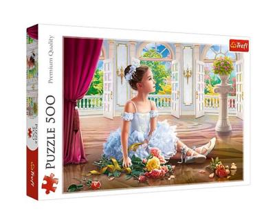 Opakowanie Puzzle 500 Mała baletnica TREFL