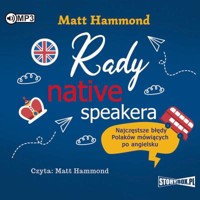 Okładka książki Rady native speakera audiobook