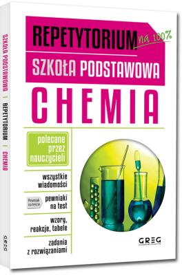 REPETYTORIUM SZKOŁA PODSTAWOWA CHEMIA. Autor: Opracowanie zbiorowe. SmakLiter.pl Okładka książki REPETYTORIUM SZKOŁA PODSTAWOWA CHEMIA