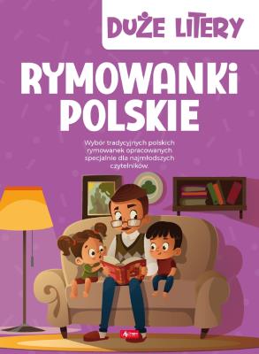 Okładka książki RYMOWANKI POLSKIE DUŻE LITERY