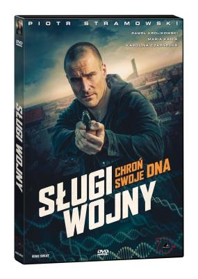 Sługi wojny DVD. Autor: Mariusz Gawryś. SmakLiter.pl Okładka książki Sługi wojny DVD