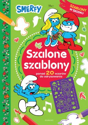 Okładka książki SMERFY SZALONE SZABLONY