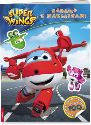 Okładka książki Super Wings. Zabawy z naklejkami